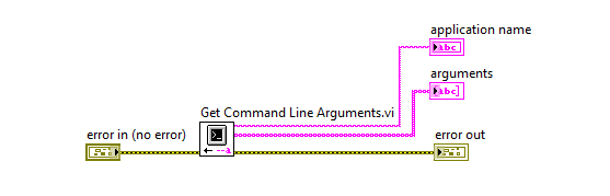 Pass Arguments to a LabVIEW-built Executable - NI Community